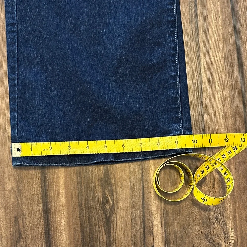 PAIGE Dark Genesee Crop Jeans - Picture 7 of 8